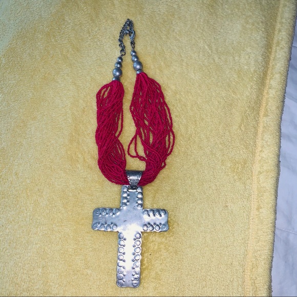 Big Cross Necklace - Picture 2 of 2